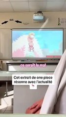 « Comment veux-tu qu’ils aient les mêmes valeurs?  ». Cet extrait résonne avec l’actualité  #doflamingo #citation #france