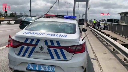 15 Temmuz Şehitler Köprüsü’nde motosiklet kazası: Bir ölü