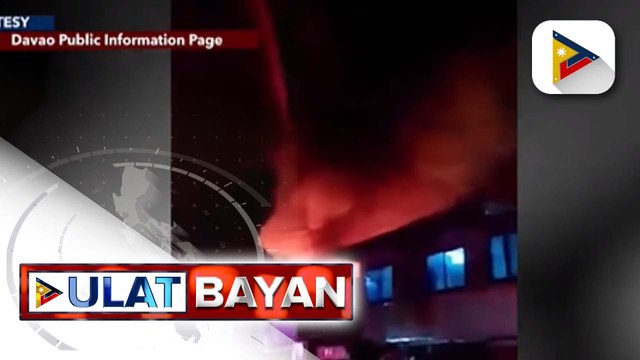 Mahigit 50 bahay, nasunog sa Isla Verde, Davao City