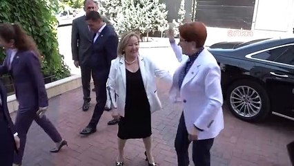 İYİ Parti Genel Başkanı Meral Akşener, Başkanlık Divanı Üyeleriyle Toplantı Yaptı