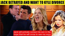 CBS Young And The Restless Spoilers Jack betrays and fires Kyle - appoints Summe
