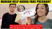 CBS Young And The Restless Spoilers Shock_ Mariah helps Audra fake pregnancy - s