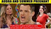 CBS Young And The Restless Shock_ Audra and Summer are both pregnant with Kyle -