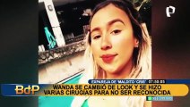 'Maldito Cris': Wanda del Valle se habría sometido a cirugías estéticas y cambio de look para no ser reconocida