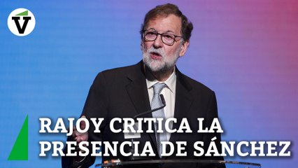 Rajoy: [Sánchez] Quiere "recuperar en media hora" el no haber dado "un palo al agua"