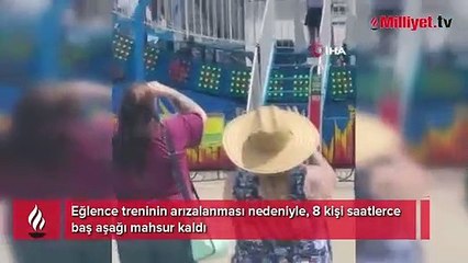 Hız treni arızası! Saatlerce ters asılı kaldılar