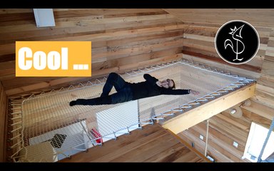 J'installe un filet, la sécurité, se détendre et laisser passer la lumière