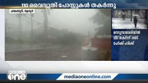 ചാലക്കുടിയിലും ഇരിങ്ങാലക്കുടയിലും മിന്നൽച്ചുഴലിയിൽ വ്യാപക നാശം; 110 പോസ്റ്റുകൾ തകർന്നു