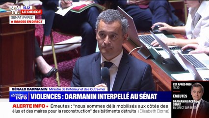 Gérald Darmanin: "La police ne doit pas être un bouc émissaire"