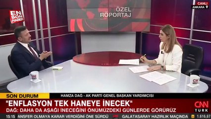 Hamza Dağ'dan enflasyon mesajı: Tek hanelere düşecek