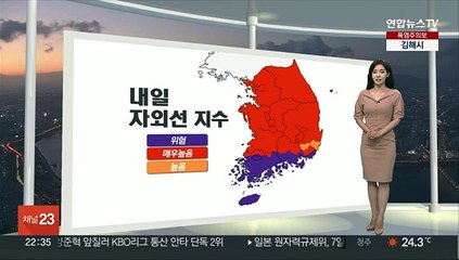 [생활날씨] 밤사이 곳곳 열대야…동쪽 중심 폭염주의보