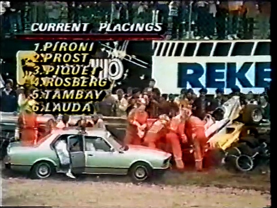 F1 1982 - HOLLAND (BBC) - ROUND 9