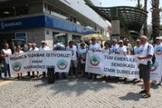 İzmir'de Emekliler, TÜİK enflasyon verilerini protesto etti