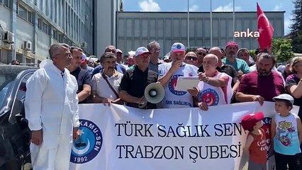 Türk Sağlık-Sen Trabzon Şube Başkanı Serdar: "Maaş ve Ek Ödemelerimize İlave Artış, Seyyanen Zam ve Refah Payı Uygulamalarını Bekliyoruz"