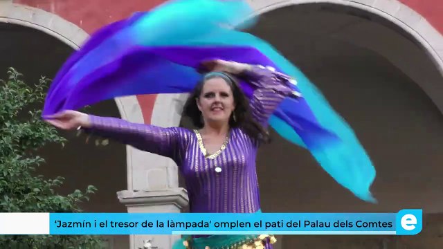 Espectacle de final de curs a Castelló d'Empúries_ 'Jazmín i el tresor de la làmpada'
