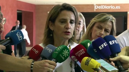 Teresa Ribera vincula al PP con una "España en blanco y negro" que reparte "carnés de españolidad o de apátridas"