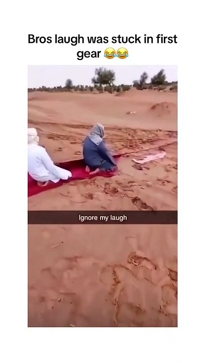 Bros laugh was StUCk in first gear
