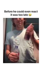 Before he could even react it was too late