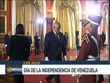 Acto de apertura del arca que contiene el Libro del Acta de la Declaración de la Independencia