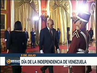 Acto de apertura del arca que contiene el Libro del Acta de la Declaración de la Independencia