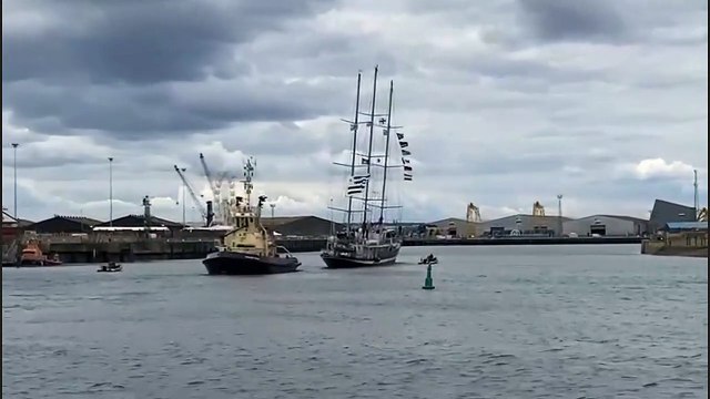 Tall Ships Start To Arrive In Hartlepool