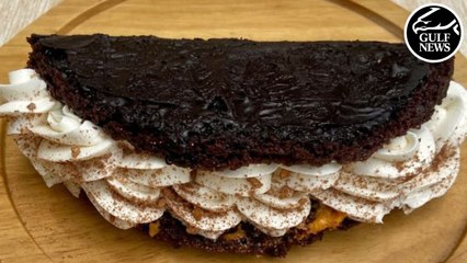 Guide to making viral chocolate-mango taco cake