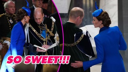 Kate and William had a SWEET moment as they accompanied the king at the coronation in Scotland