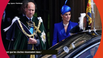 Kate Middleton se lâche en Écosse : rares et surprenants gestes d'affection pour William à l'église !