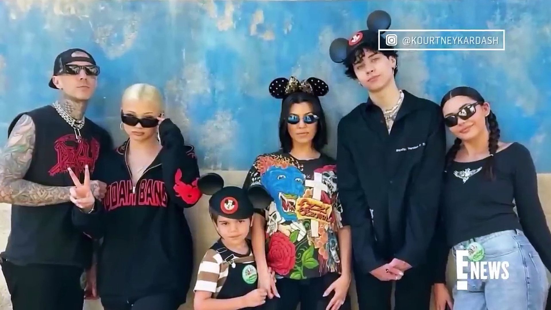 ⁣Kourtney Kardashian & Travis Barker Timeline_ 3 Weddings to Pregnancy! _ E! News