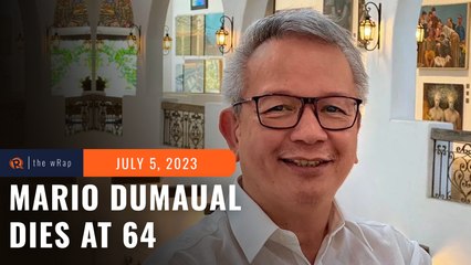 Veteran entertainment journalist Mario Dumaual dies