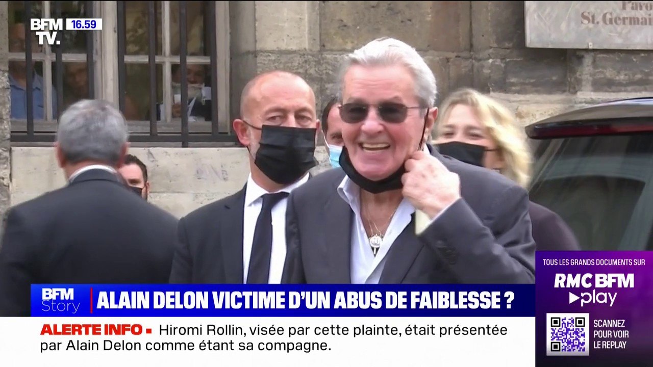 Les enfants d'Alain Delon portent plainte pour "harcèlement moral" et "détournement de correspondances" contre sa dame de compagnie