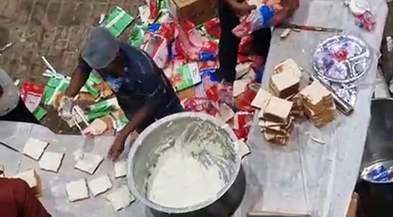 Food Preparation At Modi Cricket Stadium