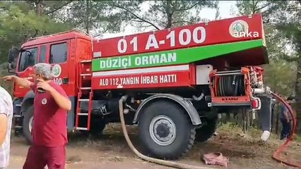 Osmaniye'de Orman Yangını: 10 Dekar Alan Kül Oldu