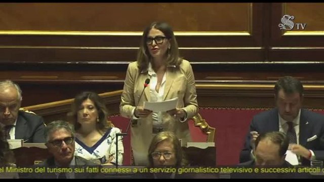 Santanchè: In aula per difendere il mio onore e quello di mio figlio