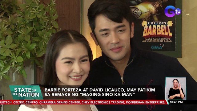 Barbie Forteza at David Licauco, may patikim sa remake ng Maging Sino Ka Man | SONA