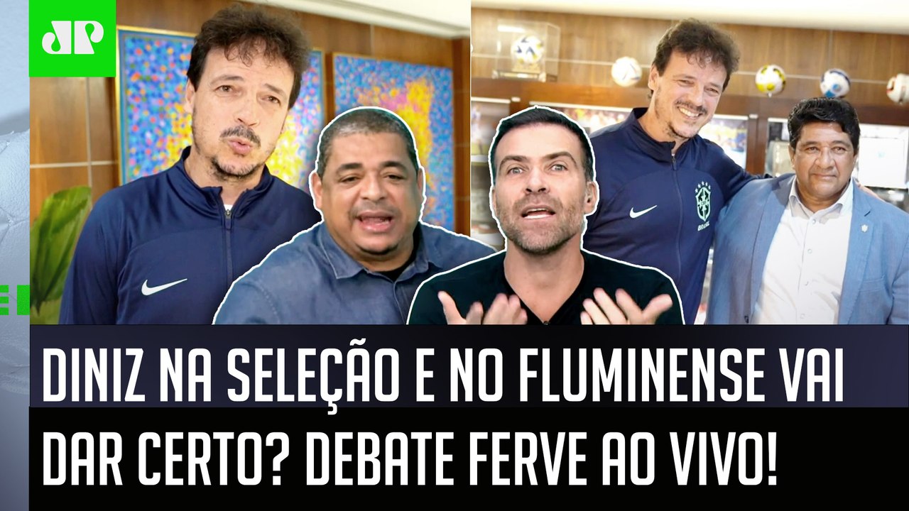 "NÃO DÁ! Pra mim, É UMA PALHAÇADA a CBF..." Diniz na Seleção Brasileira faz DEBATE FERVER!