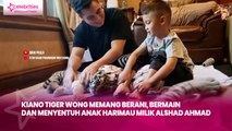 Kiano Tiger Wong Memang Berani, Bermain dan Menyentuh Anak Harimau Milik Alshad Ahmad