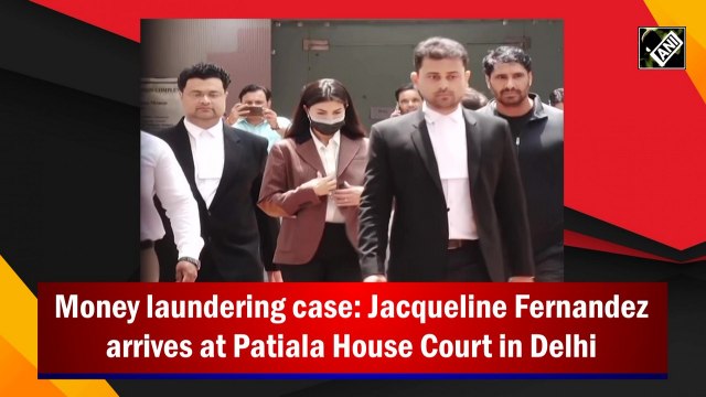 Money laundering case: Jacqueline Fernandez arrives at Patiala House Court in Delhi