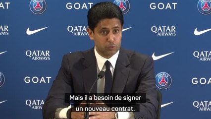 PSG - Al-Khelaïfi : "Si Mbappé veut rester, il a besoin de signer un nouveau contrat"
