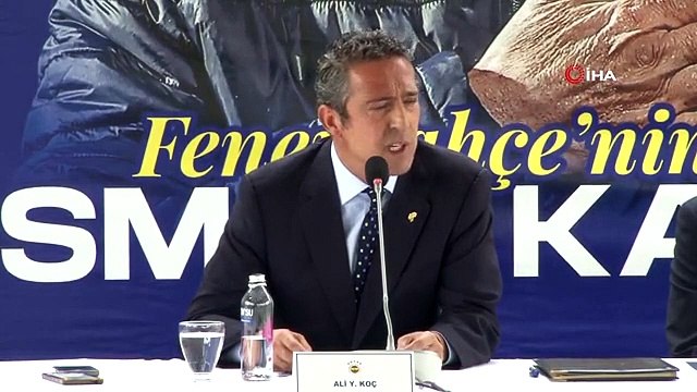 Fenerbahçe'de teknik direktör İsmail Kartal için imza töreni düzenlendi 2-