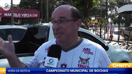 JHN - MIDTV - Campeonato de bocha em andamento em Palotina conta com 13 equipes participantes