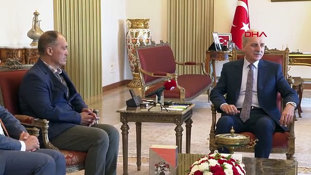 Şehit Müzik Öğretmeni Şenay Aybüke Yalçın'ın Anne ve Babası TBMM Başkanı Numan Kurtulmuş'u Ziyaret Etti