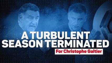 Christophe Galtier's turbulent season terminated by PSG