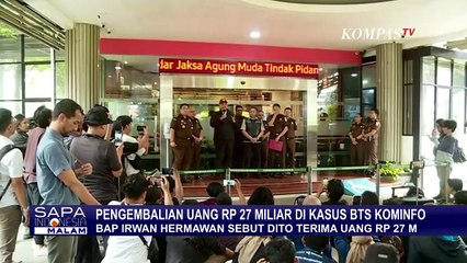 Pengembalian Uang Korupsi BTS Kominfo Rp 27 M Selang Sehari Usai Menpora Diperiksa Kejagung
