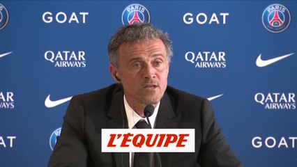Enrique : « L'identité offensive est non négociable » - Foot - L1 - PSG