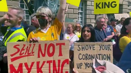 Edinburgh turns out for 'eventful' coronation of King Charles