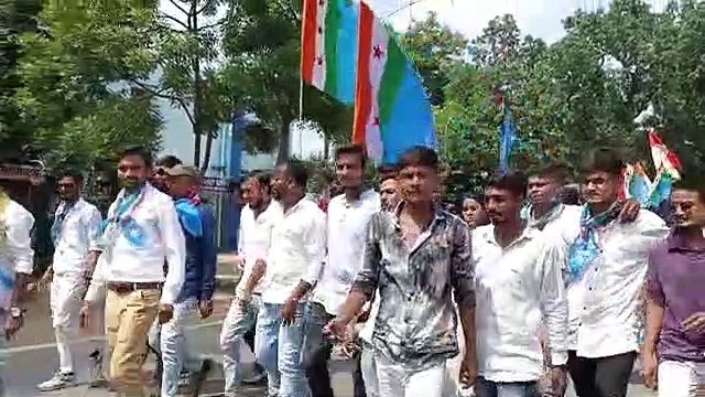 नई शिक्षा नीति, बेरोजगारी व छात्रवृत्ति घोटाले पर एनएसयूआई का विरोध प्रदर्शन