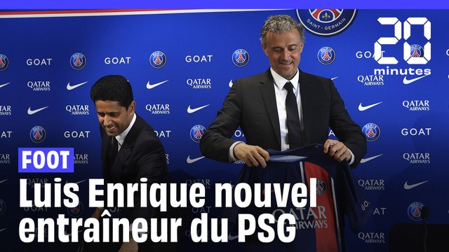 PSG : Luis Enrique nommé nouvel entraîneur du club #shorts
