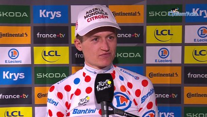 Tour de France 2023 - Felix Gall : "The best climber's polka dot jersey? That was not the initial objective"