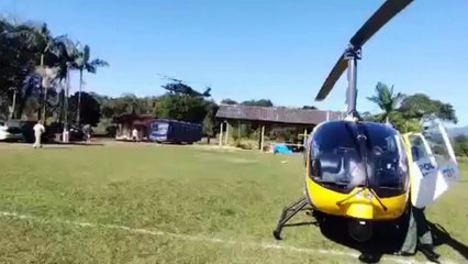 Buscas por avião contam com helicópteros e drones militares